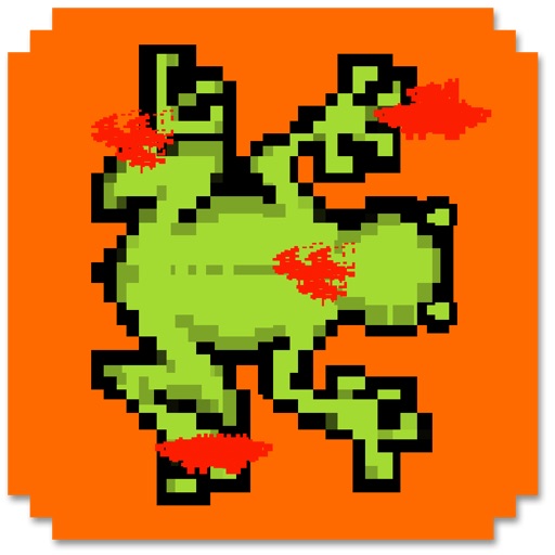 8 bit 8 bit Halloween Edition – the free death frog adventure game iOS App