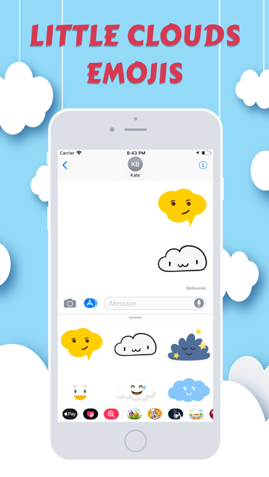 How to cancel & delete Cute Cloud Stickers! from iphone & ipad 3