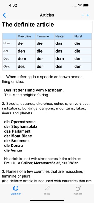 German Grammar with Tests(圖2)-速報App