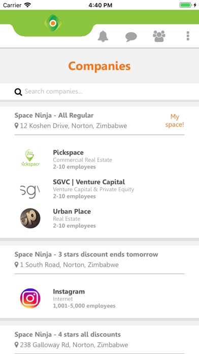 Pickspace Spacebook screenshot 4