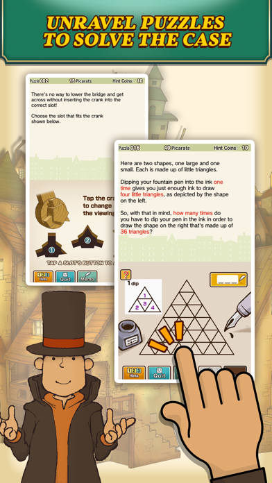How to cancel & delete Layton: Curious Village in HD from iphone & ipad 3