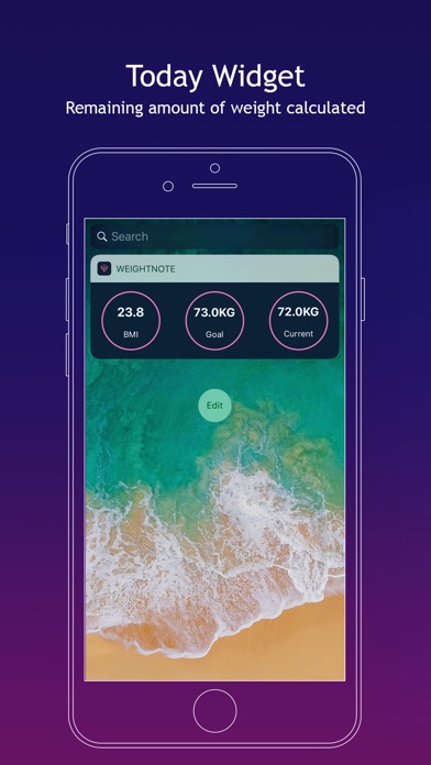 TheWeightNote screenshot 3