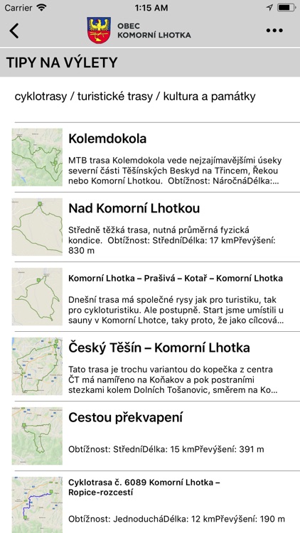 Obec Komorní Lhotka screenshot-4