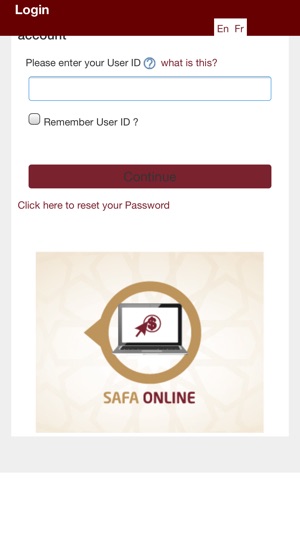 SAFA Bank Mobile