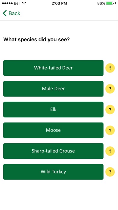 Saskatchewan Wildlife Survey screenshot 2