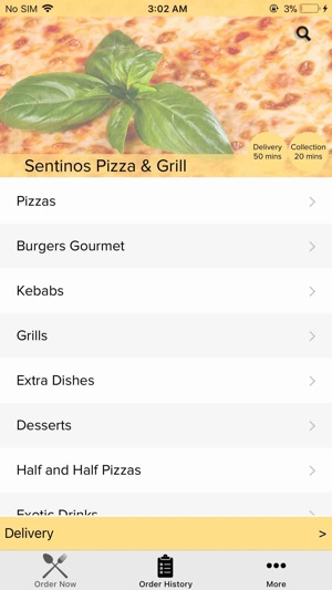 Sentinos Pizza & Grill(圖1)-速報App