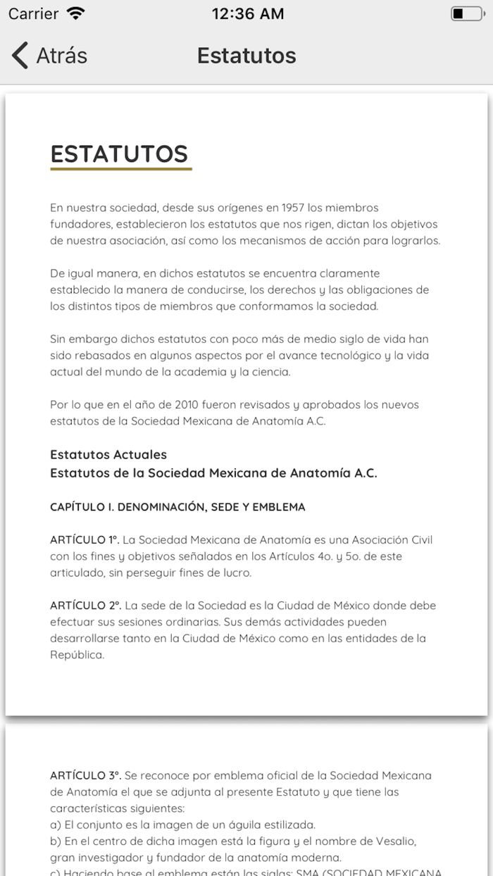 Sociedad Mexicana de Anatomía