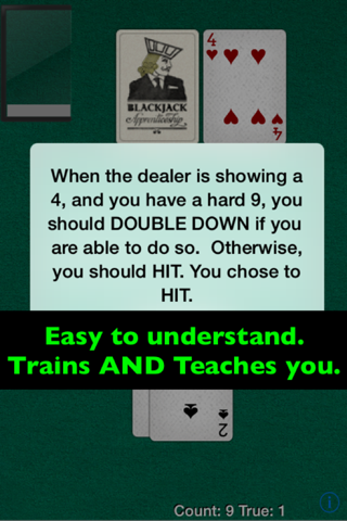 Blackjack & Card Counting Pro screenshot 4