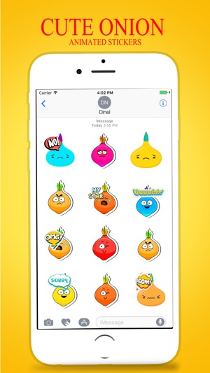 Animated Onions Stickers(圖3)-速報App