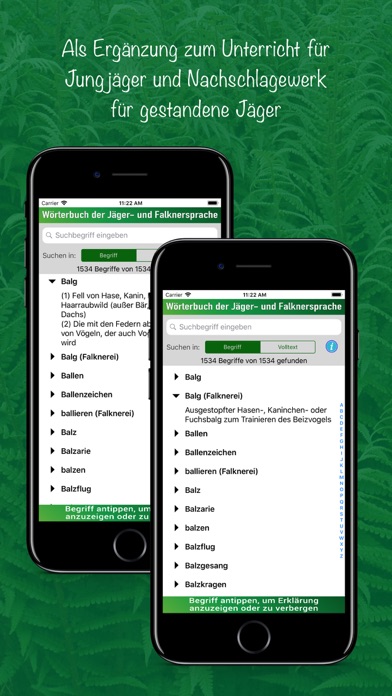 Wörterbuch Jägersprache screenshot 4