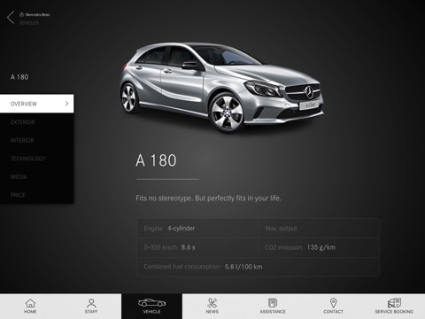 MercedesBenz Parramatta iPad screenshot 3