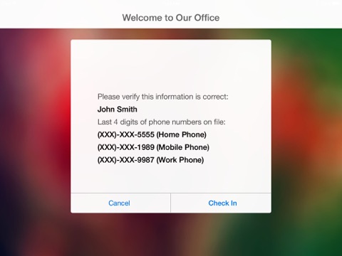 MacPractice Check In 9.9 screenshot 3