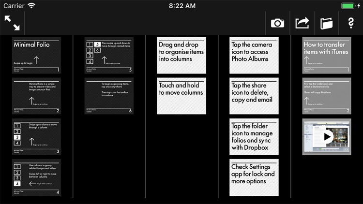 Minimal Folio