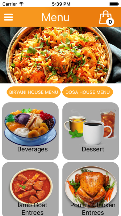 How to cancel & delete Dosa and Biryani House from iphone & ipad 2