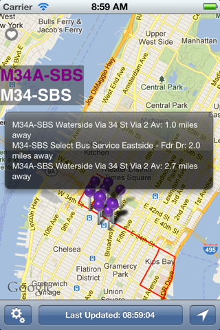 NYC Next Bus - náhled