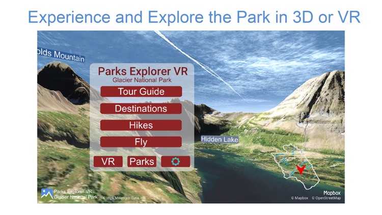 Parks Explorer VR - Glacier screenshot-0