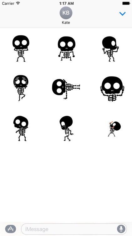 Animated Dancing Skeleton