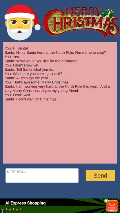 Chat with Santa Claus!