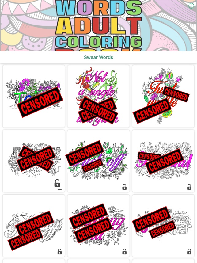 Download Swear Words Coloring Book 2 On The App Store