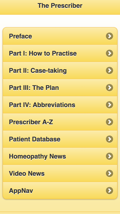 Homeopathy Prescriber Screenshot 2