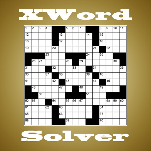 Crossword Solver Gold Icon