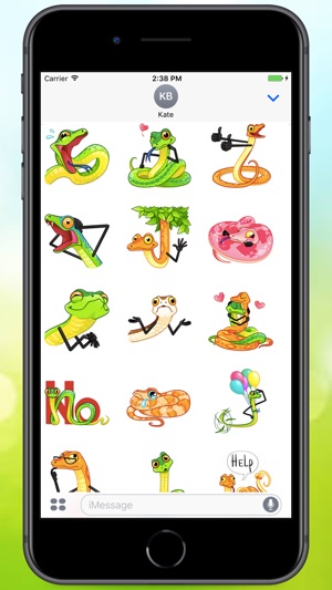 Sneaky Snake Stickers(圖1)-速報App