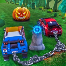 Activities of Scary Halloween Chained Cars