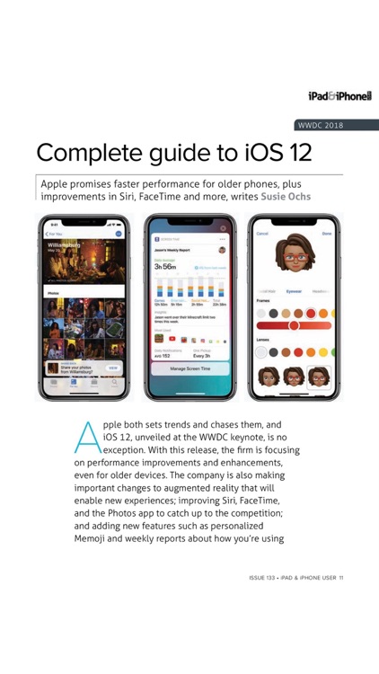 iPad & iPhone User magazine.