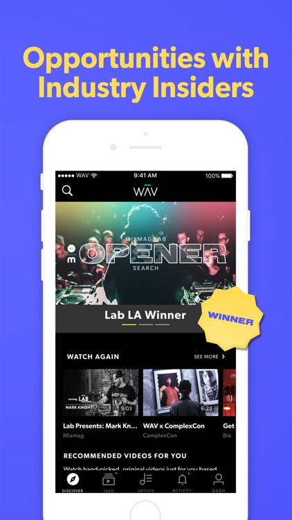 WAV - Music & Live Streams