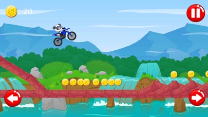 panda moto run screenshot 4