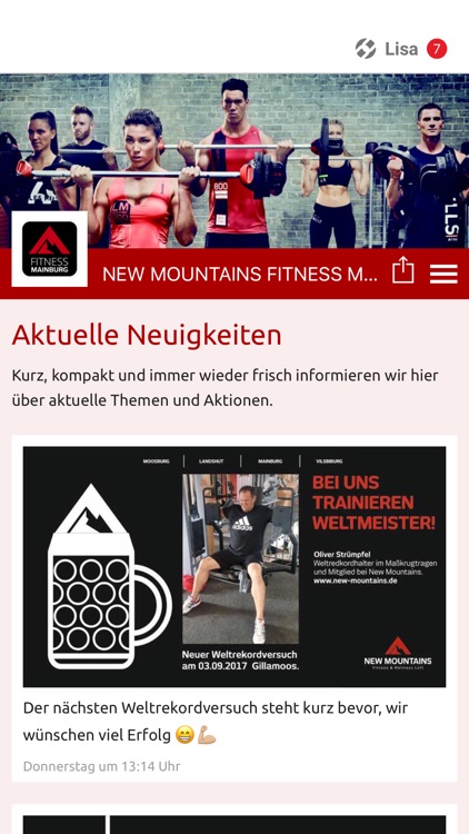 NEW MOUNTAINS FITNESS Mainburg