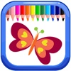 Fantasy Butterfly Drawing Book Coloring Game