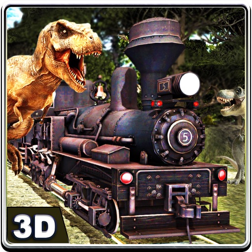 Dino World Train Simulator icon