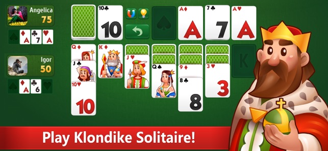 Solitaire Klondike card games(圖1)-速報App