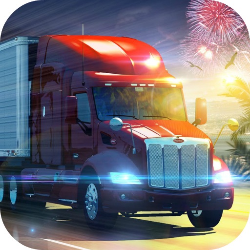 Model Heavy Truck 3D icon