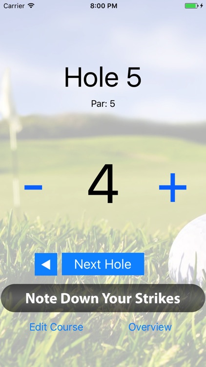 Golf Score App