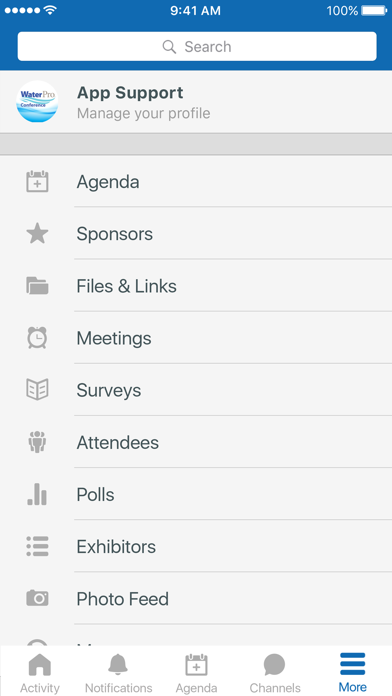 WaterPro Conference App screenshot 2