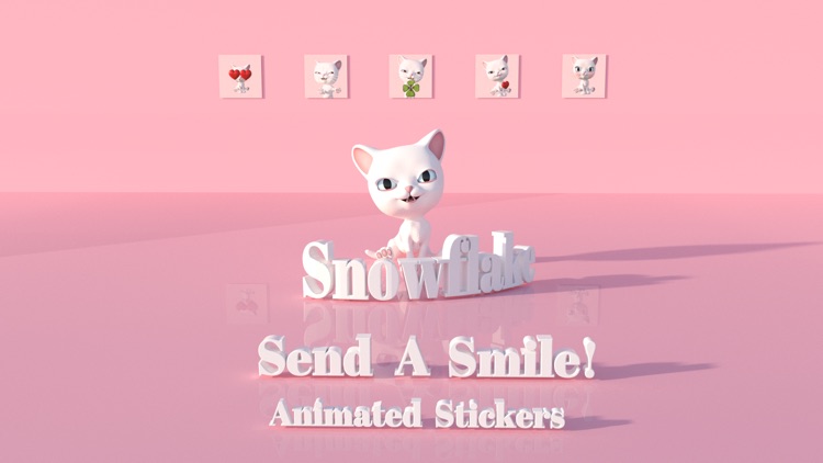 3D Animated Cat Emoji Stickers