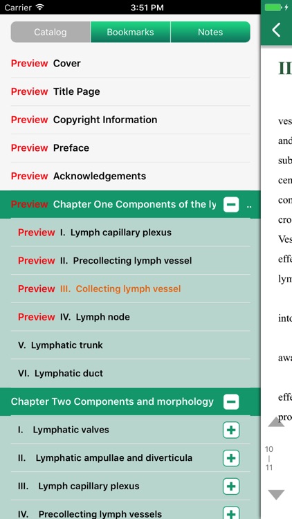 Atlas of lymphatics for iPhone