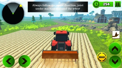 Block Farming Tractor Sim screenshot 3