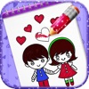 Valentine Coloring Diary