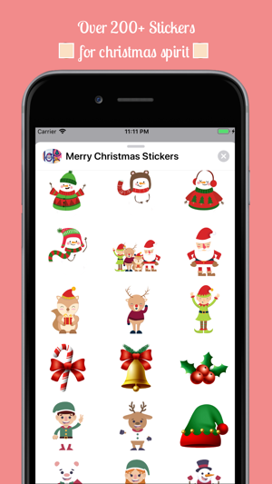 Top Merry Christmas Stickers(圖3)-速報App