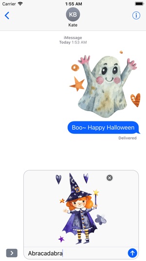 Nice Watercolor Halloween Pack(圖5)-速報App