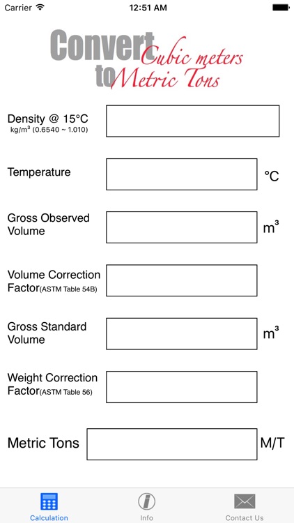 SHIP FUEL CALCULATOR