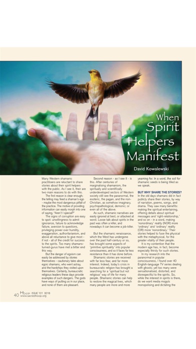 Sacred Hoop Magazine screenshot1