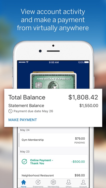 Amex Mobile