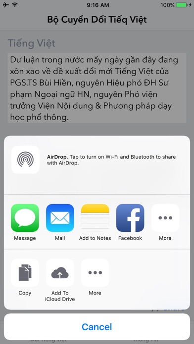 Đổi Tiếng Việt screenshot 3