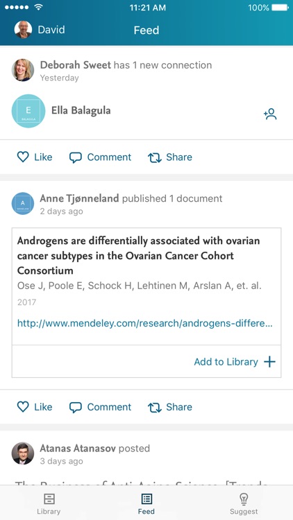 Mendeley (PDF Reader)