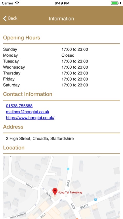 Hong Tai Chinese Takeaway screenshot-3