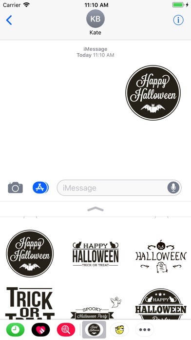 Halloween stickers emoji pack screenshot 4